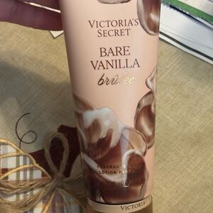 Victoria's Secret Bare Vanilla Brûlée Lotion - Cream & Brown
